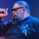 Singapore rapper Sheikh Haikel performing on stage