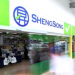 Sheng Siong supermarket storefront in Singapore