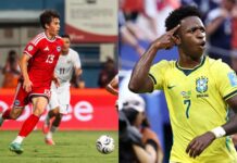 Singapore footballer and Brazil star Vinicius Junior composite for National Stadium friendly