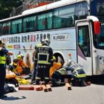 Taichung road bus incident related to Singaporean grandmother trapped under bus while holidaying in Taiwan