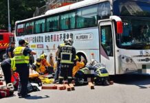 Singaporean Grandma, 67, Hit and Trapped Under Bus While Holidaying in Taiwan; Resuscitated After Cardiac Arrest Taichung road bus incident related to Singaporean grandmother trapped under bus while holidaying in Taiwan