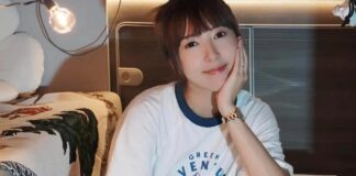 Taiwanese actress Tsai Yi-chen