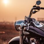 Motorcycle at dusk (Pexels stock; non-literal, not the AYE crash victim or scene)
