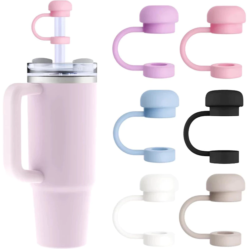Silicone Straw Cover Caps for Stanley Cups