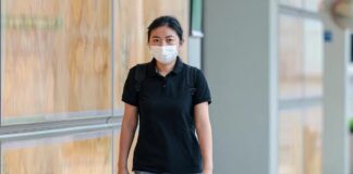 Sun Beibei arriving at court in September 2026 (Photo: Lianhe Zaobao)