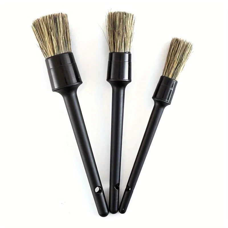 3-Piece Soft Bristle Detailing Brush Set