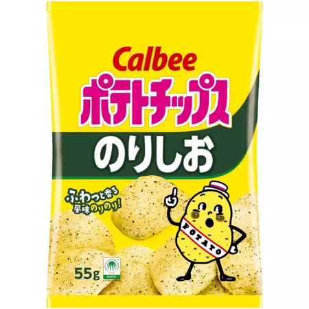 Calbee Potato Chips Nori Shio 55g