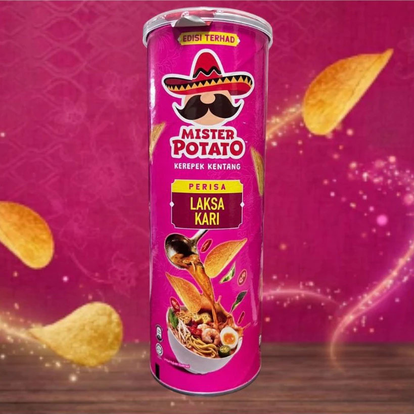 Mister Potato Limited Edition Laksa Curry Crisps 125g