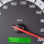 Driver Who Hit 221kmh on CTE Jailed Four Months, Banned From Driving for Three Years Illustrative photo of a car speedometer needle at about 220km/h