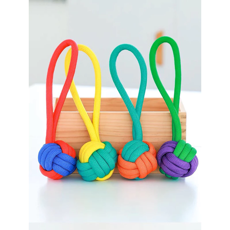 POP.POP Colourful Rope Tug Toy