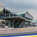 File photo of the F1 Pit Building at the Marina Bay Street Circuit, venue of the Singapore Grand Prix (Photo: Dietmar Rabich / Wikimedia Commons, CC BY-SA 4.0)