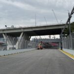 Marina Bay Street Circuit track near the Singapore Flyer (Photo: RFNirmala / Wikimedia Commons, CC BY 4.0)