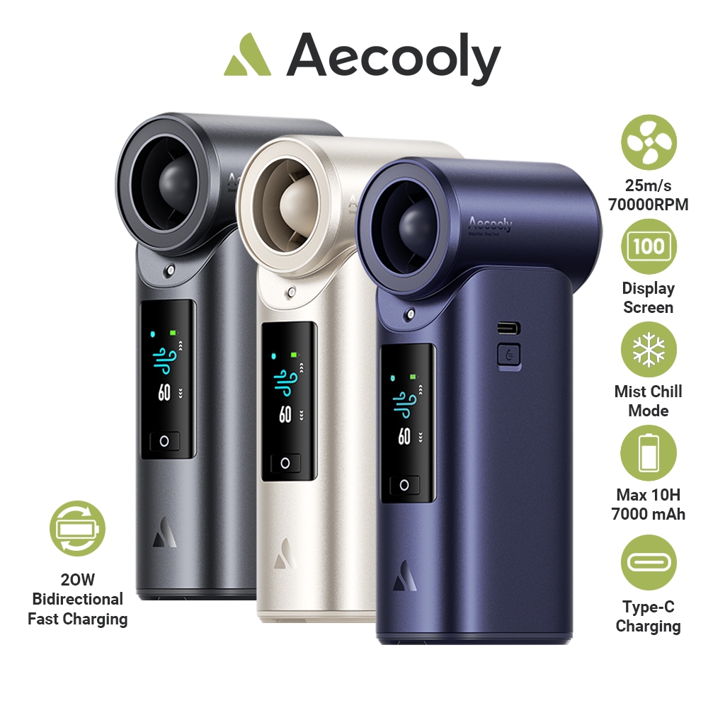 Aecooly Portable Misting Fan PM01S