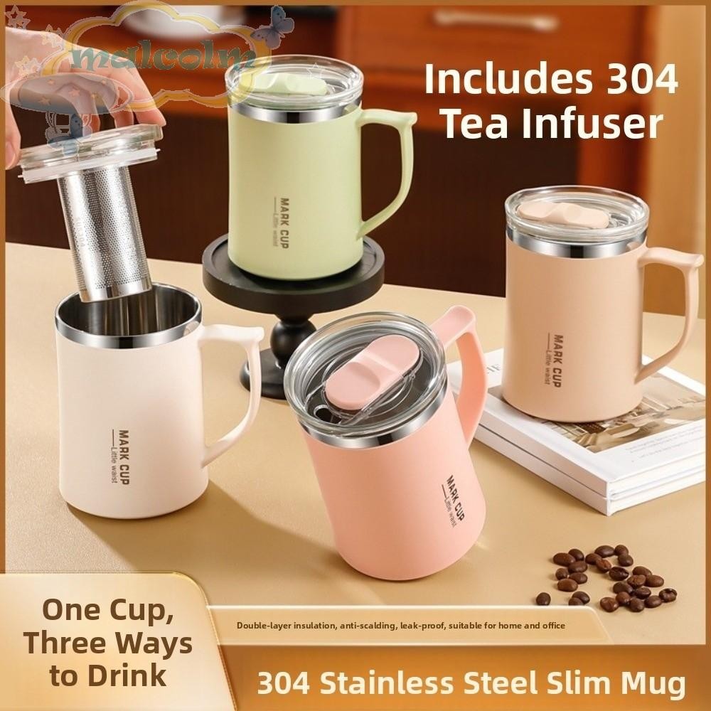 MALCOLM Thermal Mug With Tea Filter