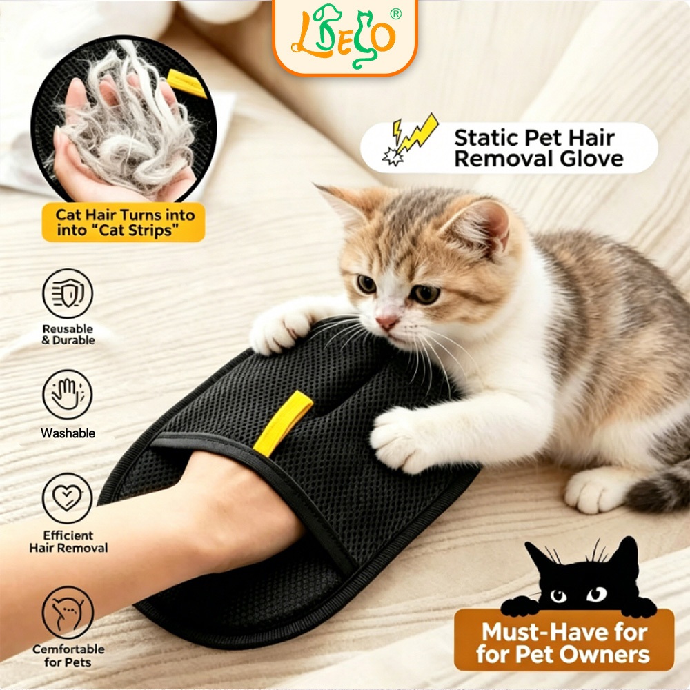 LDECO Fur-Removal Glove