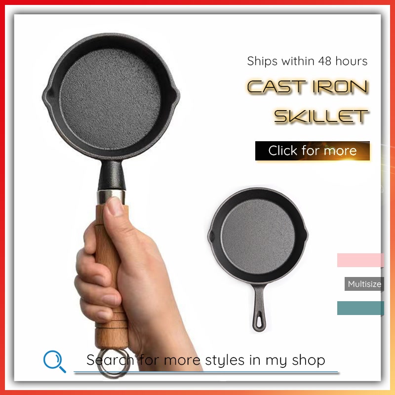 Mini Cast Iron Egg Frying Pan