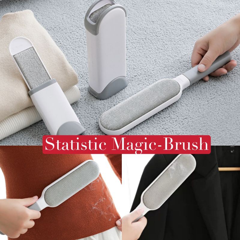 Static Magic Clothes Brush