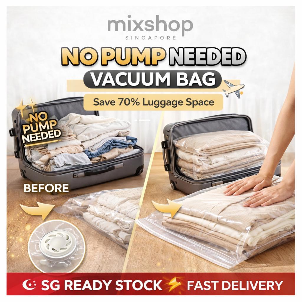 Mixshop Pumpless Vacuum Bag
