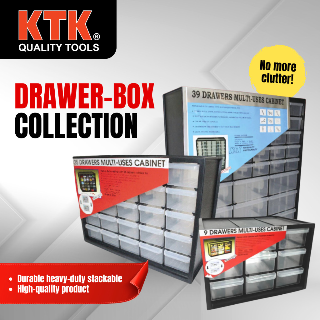 KTK Stackable Drawer Cabinet