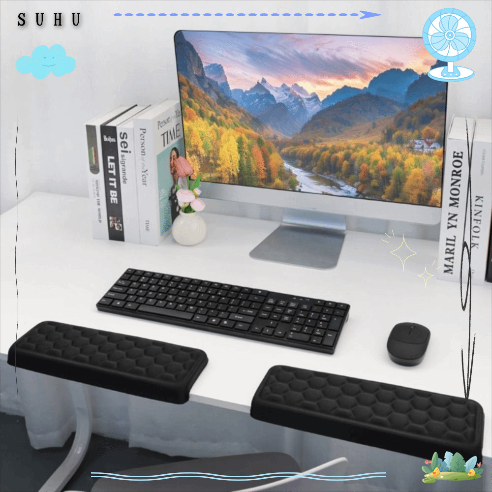 SUHUHD L-Shaped Desk Elbow Pad