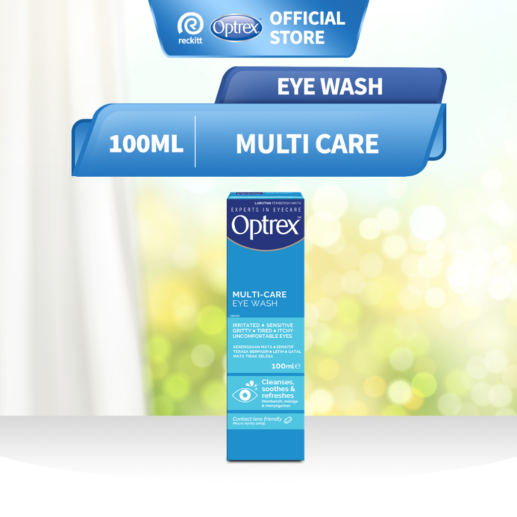 Optrex Multi Care Eye Wash, 100ml