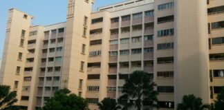 HDB flat blocks in Singapore representing the resale housing market