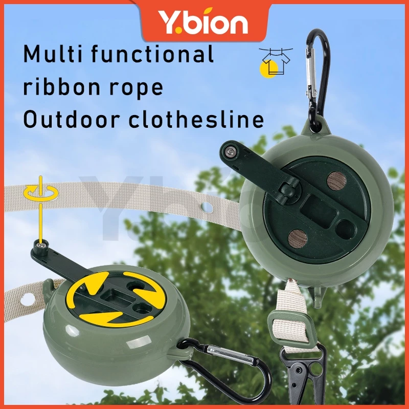Portable Retractable Travel Clothesline