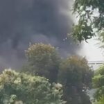 Smoke and SCDF response at Park Villas Green terrace fire near Kovan (Facebook/Singapura Channel via 8world)