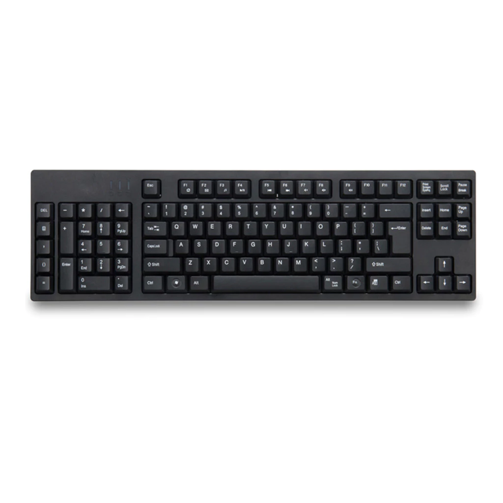 Left-Handed Full-Size Keyboard With Numpad on the Left
