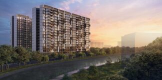 Artist's impression of Lucerne Grand condo at Lakeside Drive, Jurong (Image: CDL)