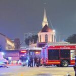 Woman, 30, Dies After Queen Street Bus Terminal Accident; Bus Driver, 32, Arrested SCDF and police vehicles and officers at Queen Street Bus Terminal on the night of 6 October 2026
