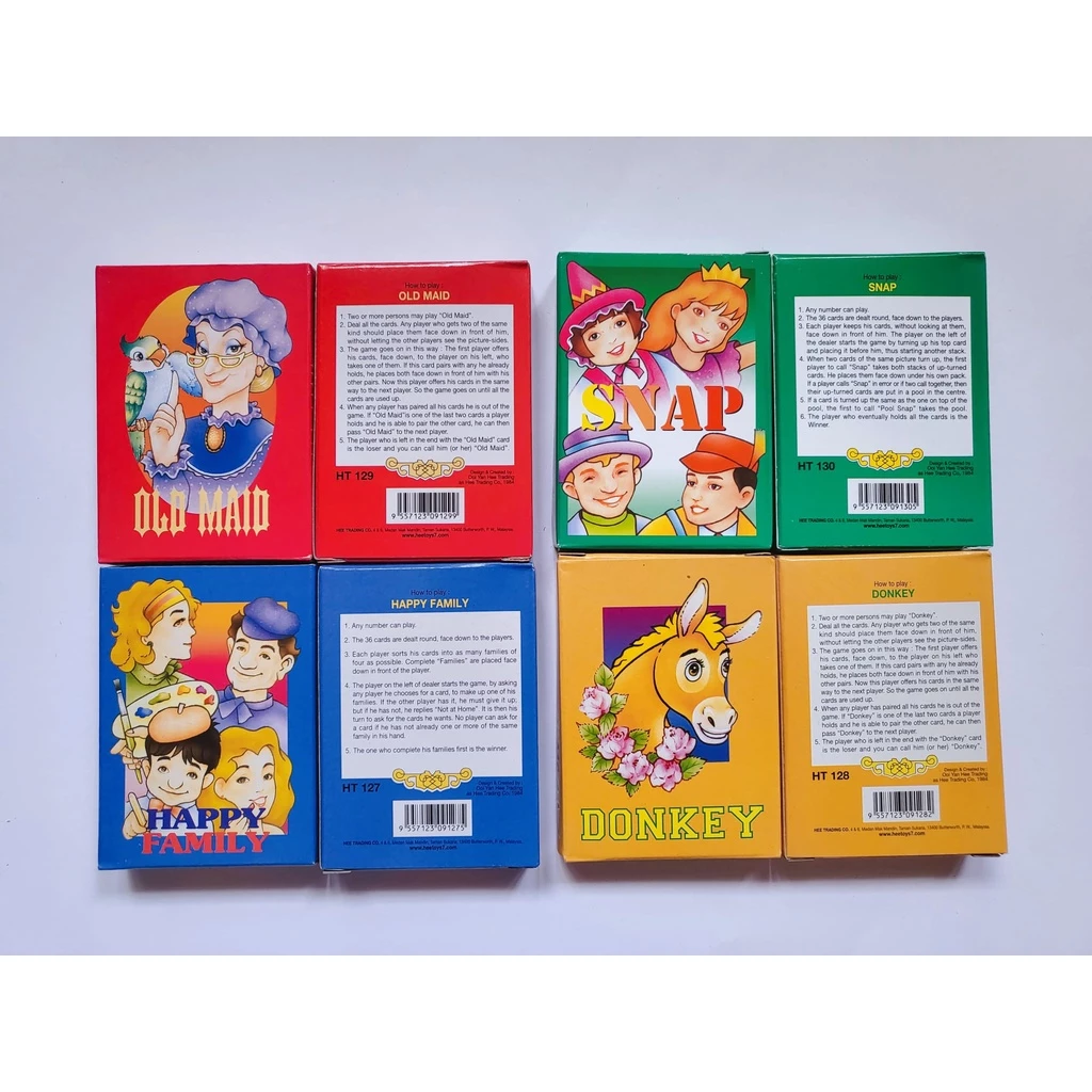 7. Hee Trading 1984 Retro Playing Card Games