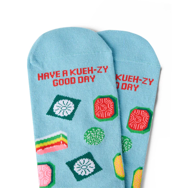 Talking Toes Kueh-zy Good Crew Socks
