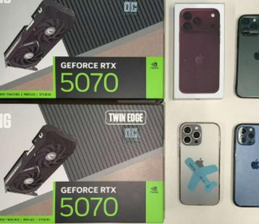 Graphics card boxes and smartphones seized in stolen card purchases case