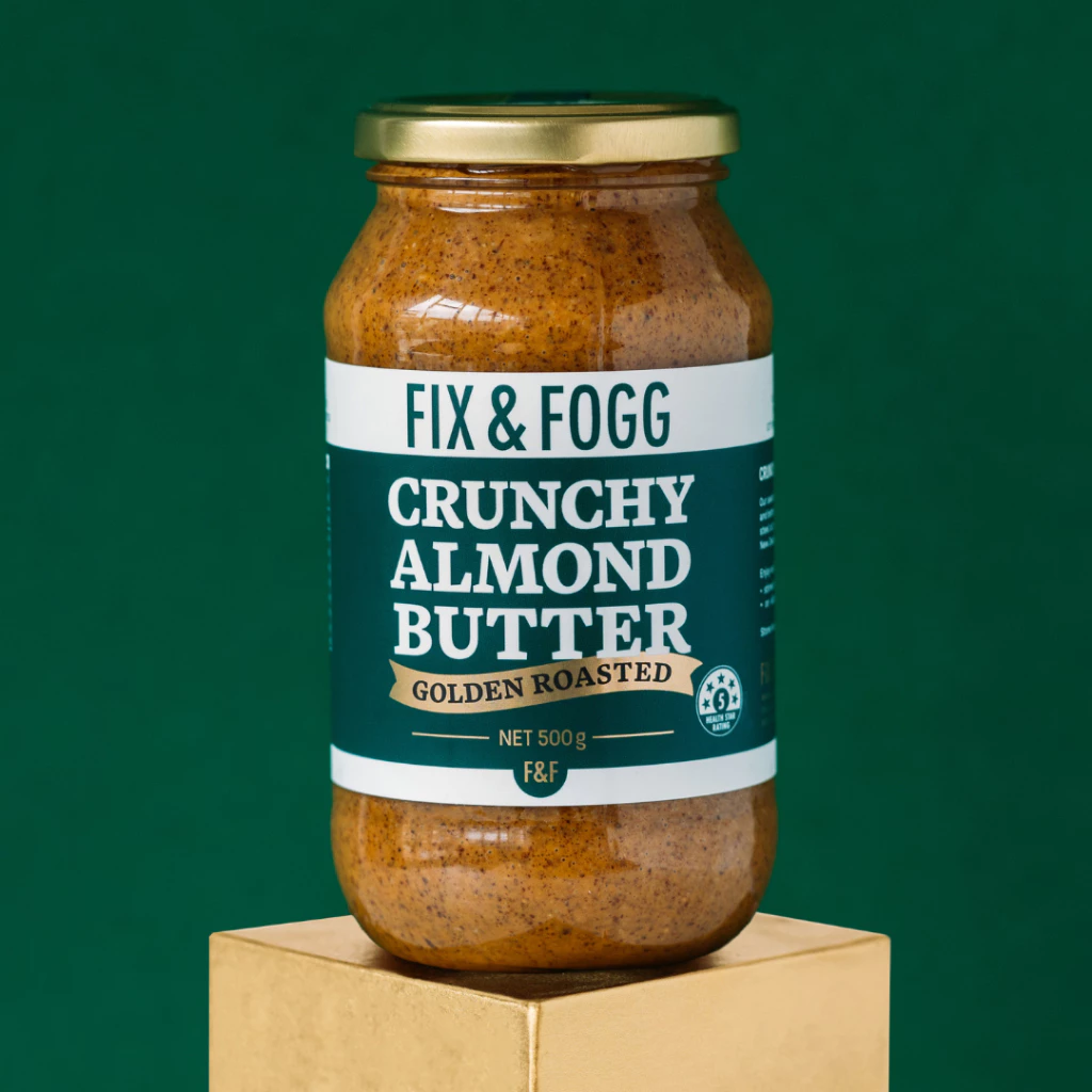 Fix & Fogg Crunchy Almond Butter 500g