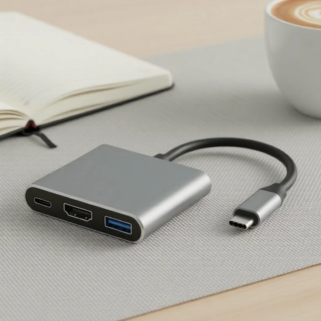 3-in-1 USB-C to HDMI Adapter With PD Charging