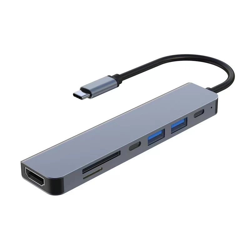 Anvers 7-in-1 USB-C Hub With USB-C Data Port