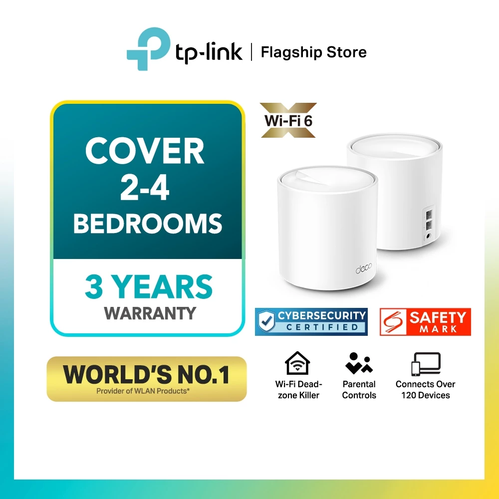 TP-Link Deco X10 AX1500 Wi-Fi 6 Mesh System