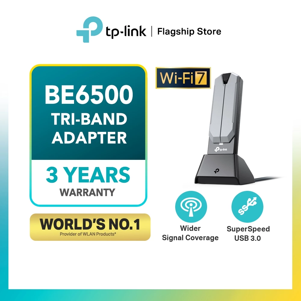 TP-Link Archer TBE400UH BE6500 Wi-Fi 7 USB Adapter