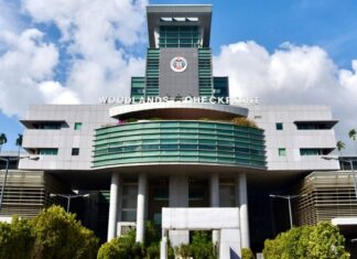 Man, 35, Investigated After Alleged Bomb Remark at Woodlands Checkpoint Exterior of the Woodlands Checkpoint building