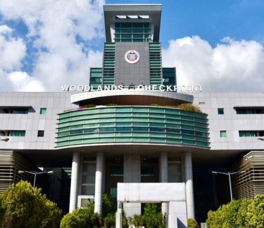 Exterior of the Woodlands Checkpoint building